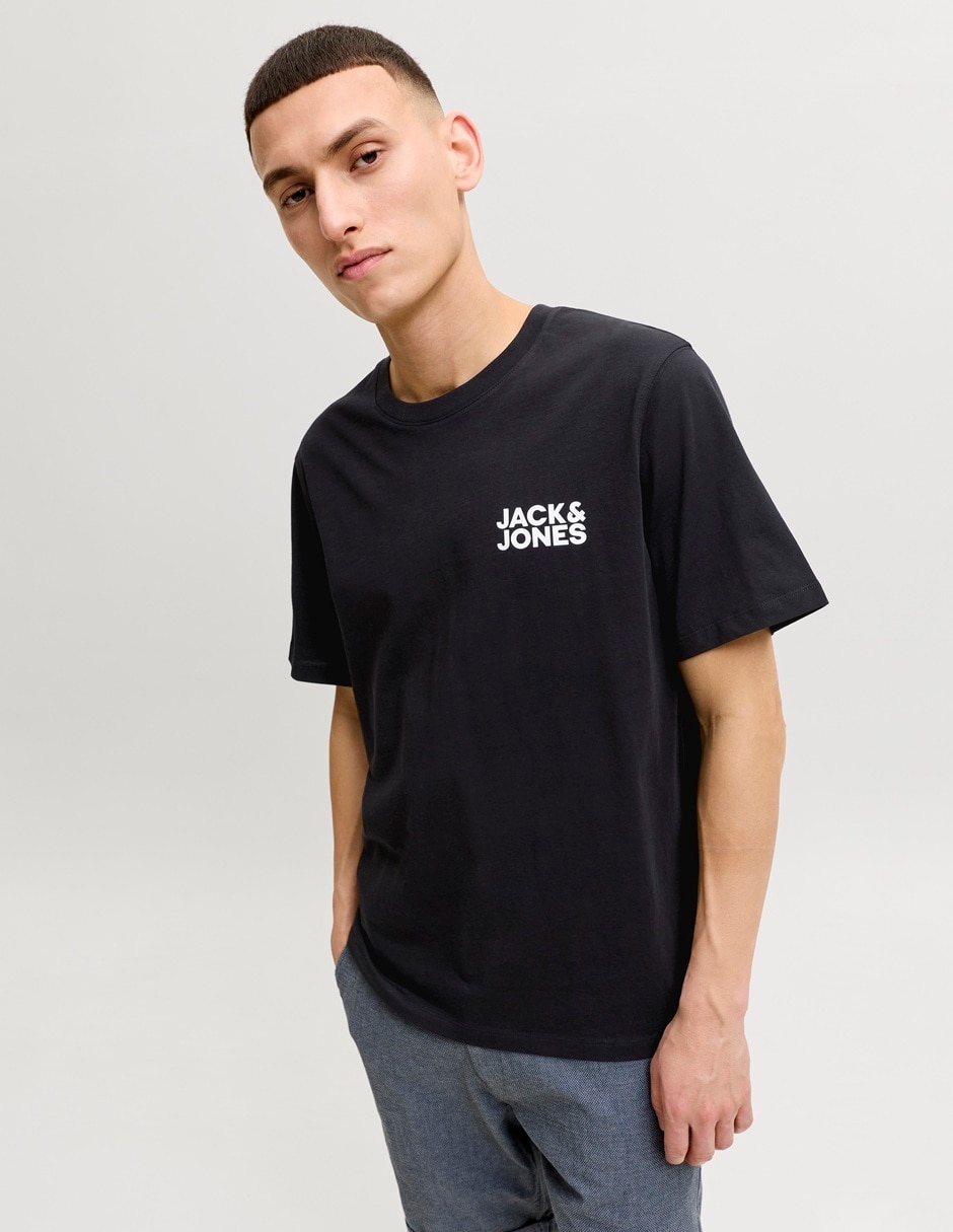 Playera cuello redondo para hombre 2