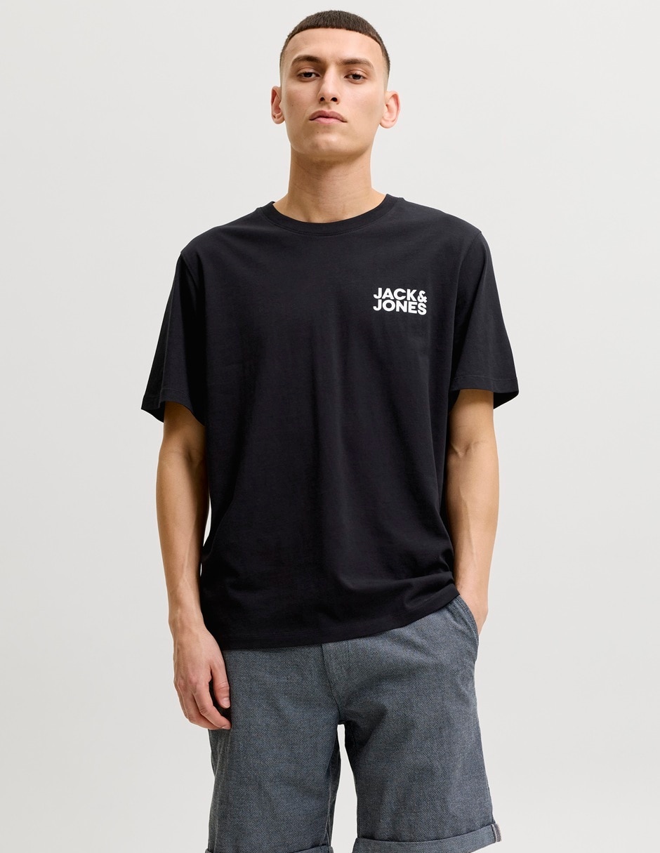 Playera cuello redondo para hombre
