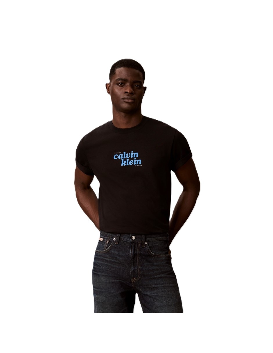 Playera calvin klein cuello redondo para hombre