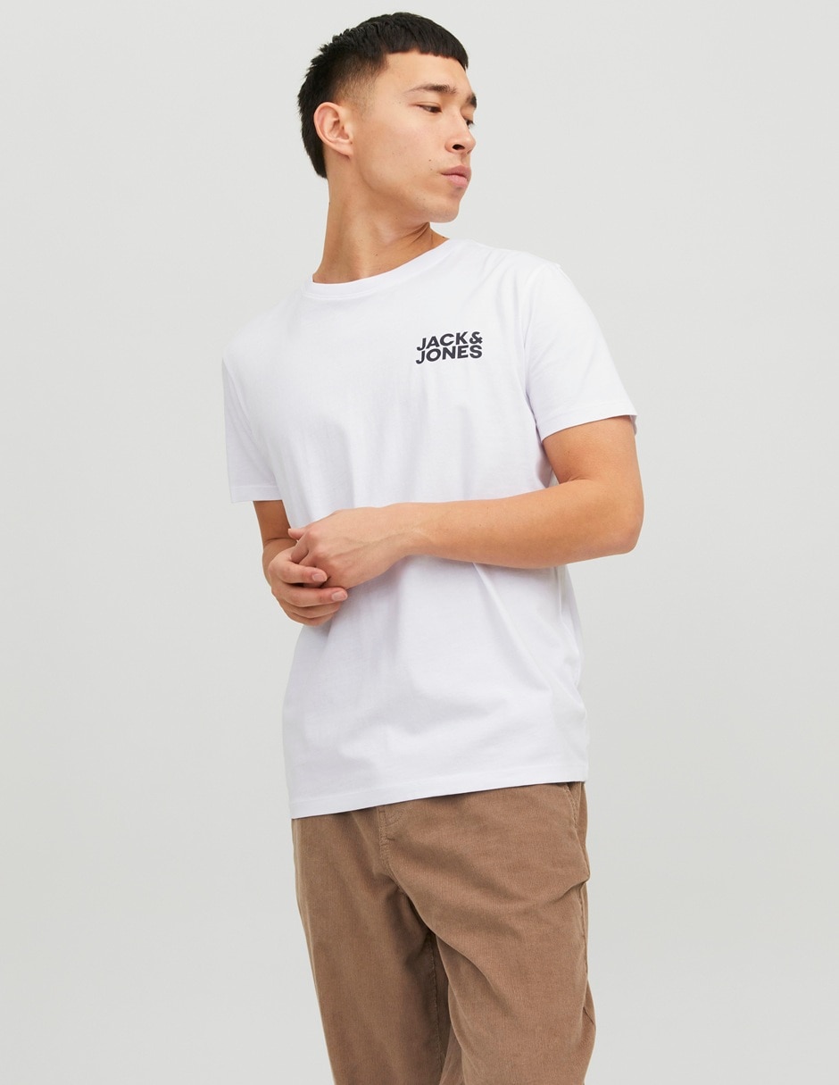 Playera cuello redondo para hombre