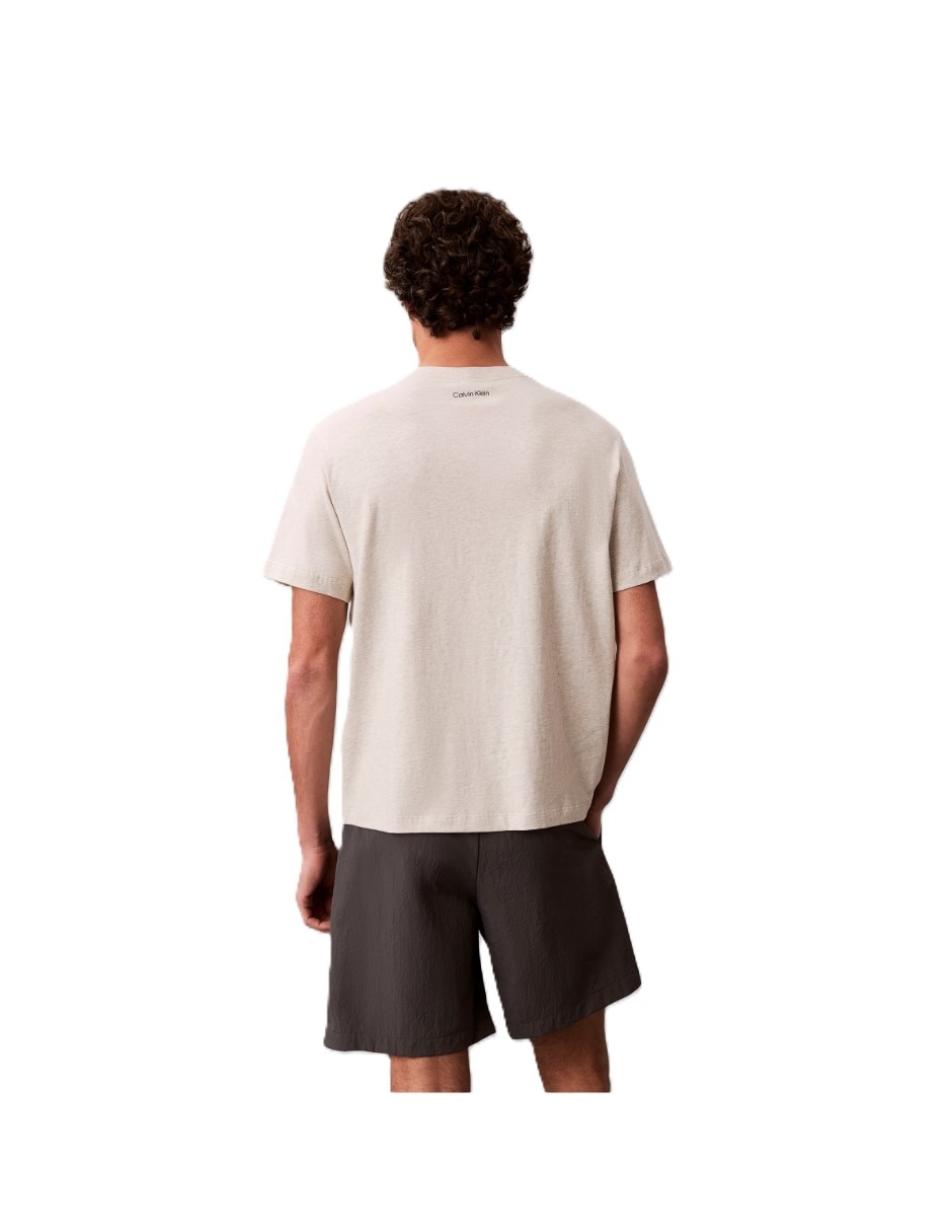 Playera calvin klein cuello redondo para hombre