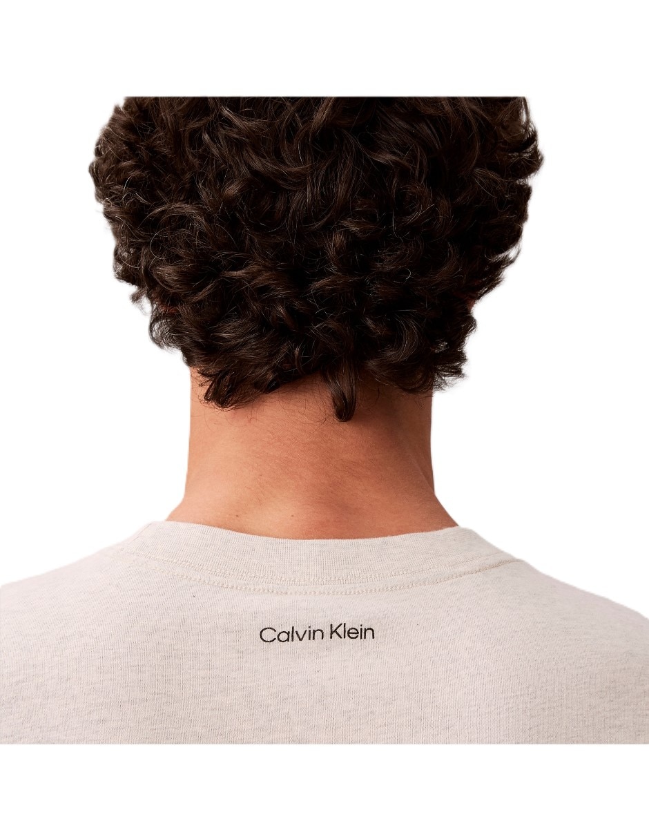 Playera calvin klein cuello redondo para hombre