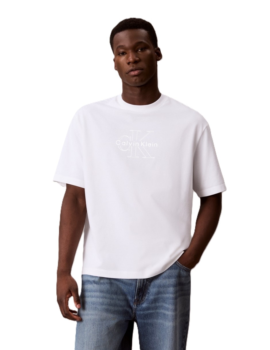 Playera calvin klein cuello redondo para hombre