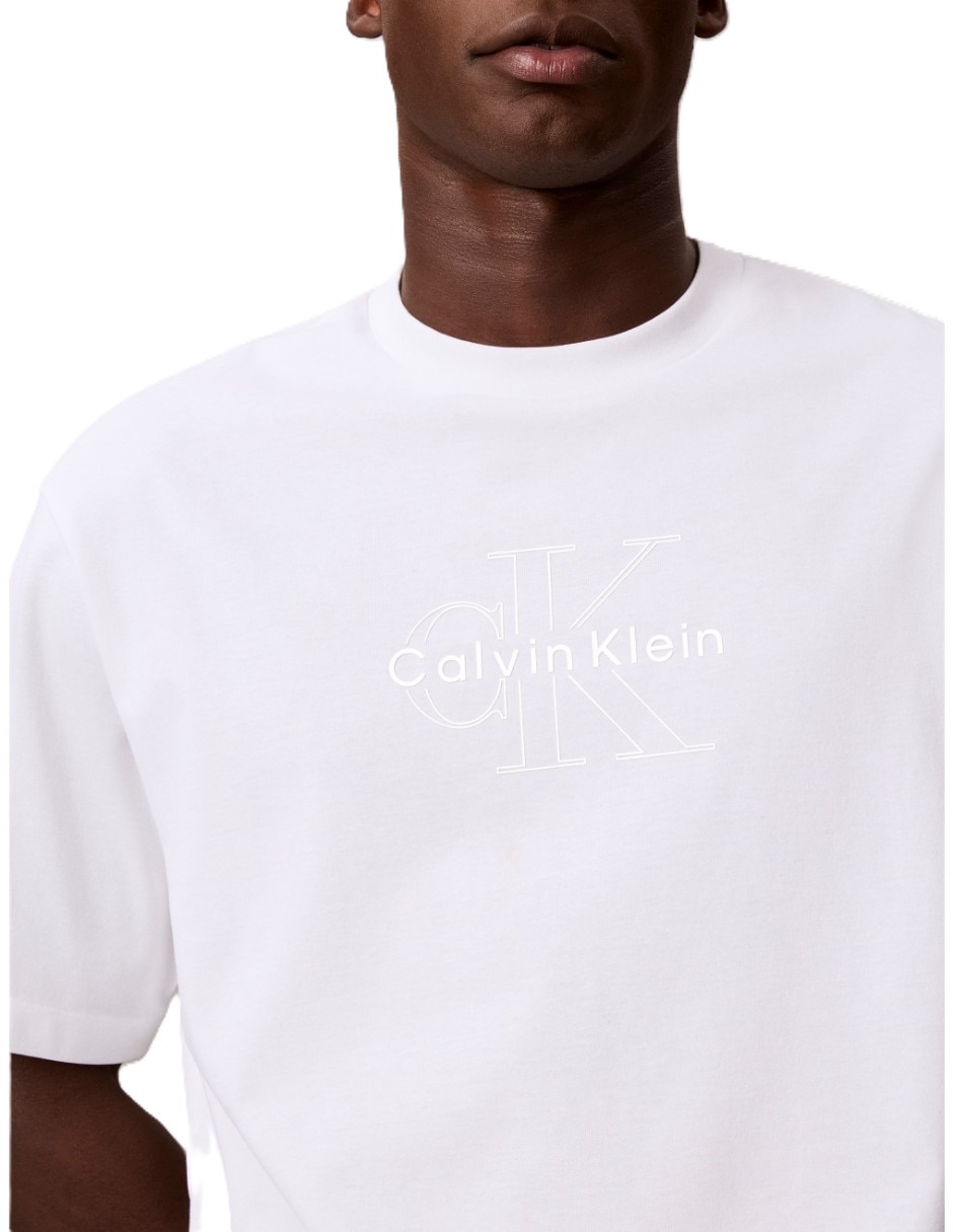 Playera calvin klein cuello redondo para hombre