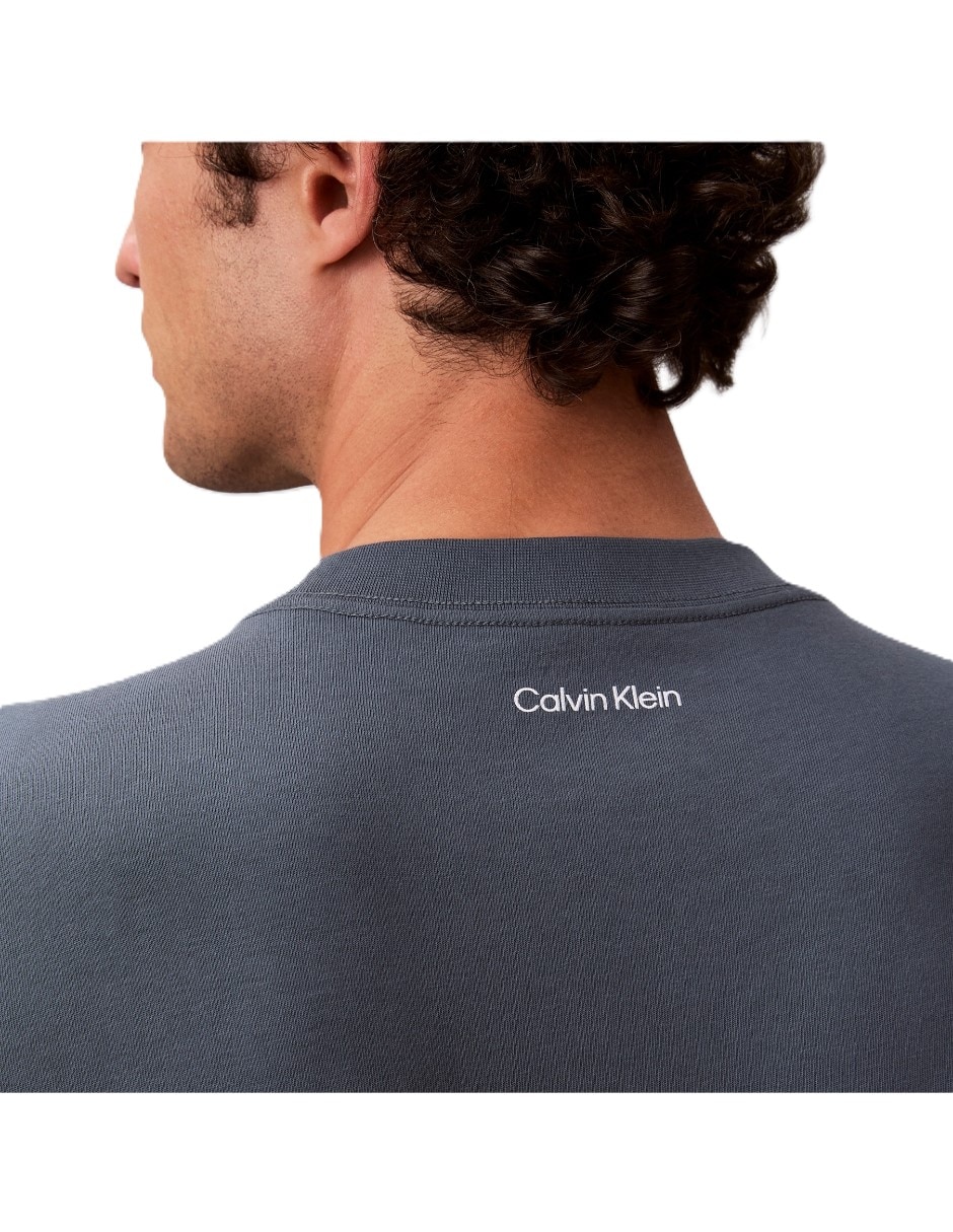 Playera calvin klein cuello redondo para hombre