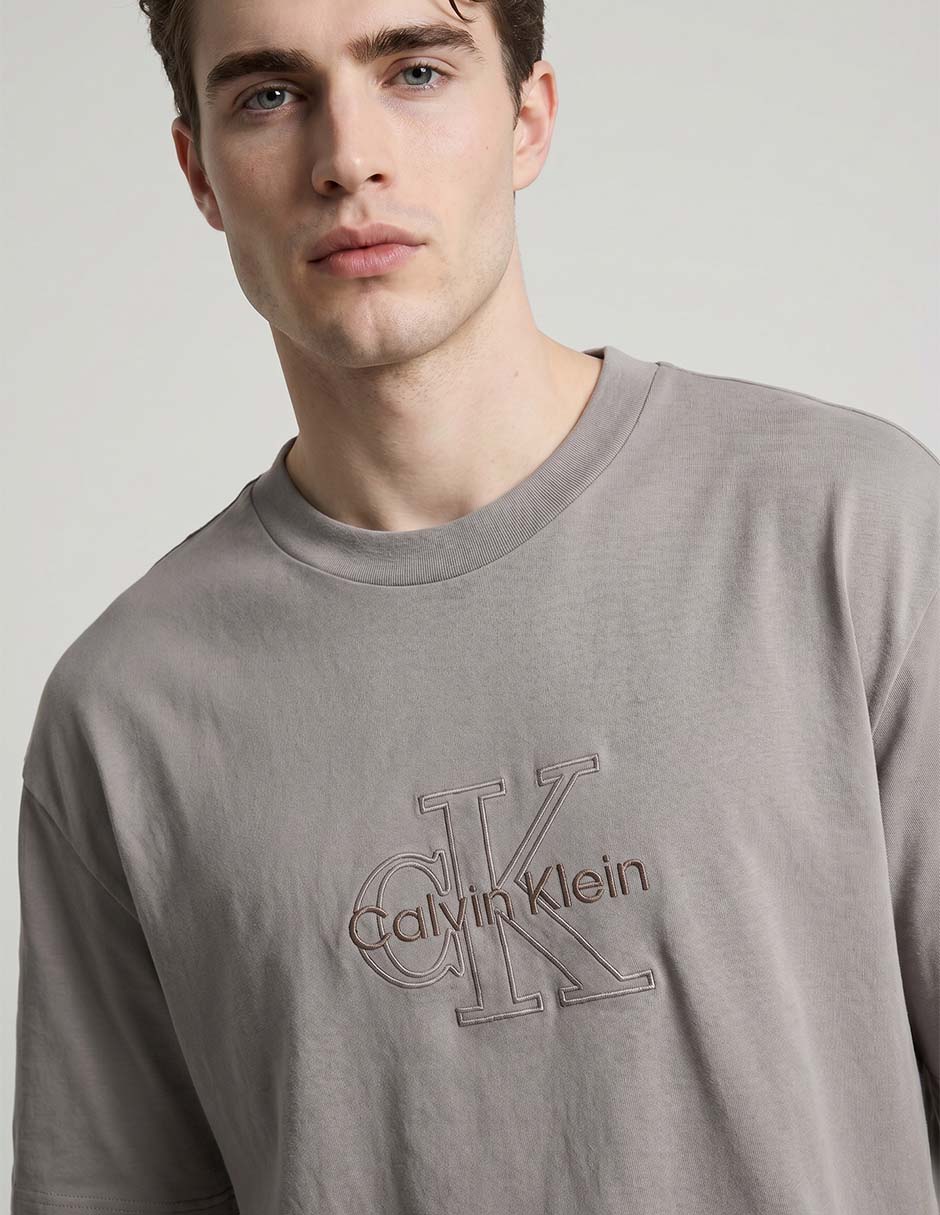 Playera Calvin Klein cuello redondo para hombre 3