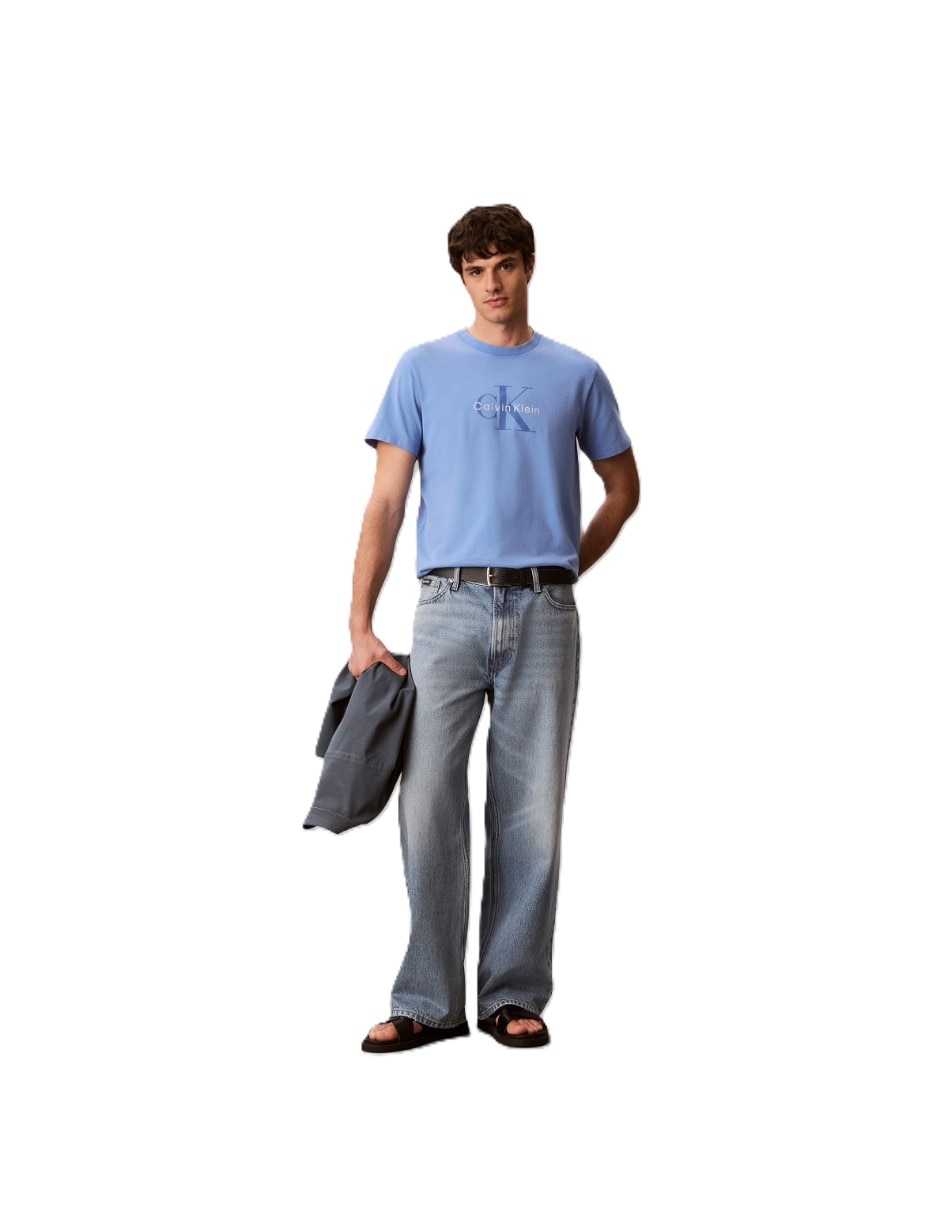 Playera cuello redondo para hombre 2