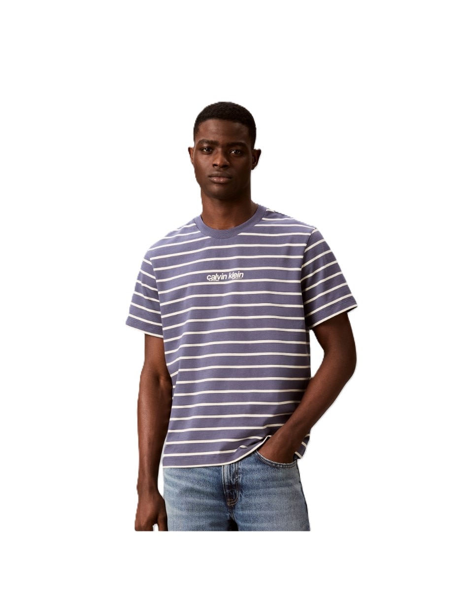 Playera cuello redondo para hombre