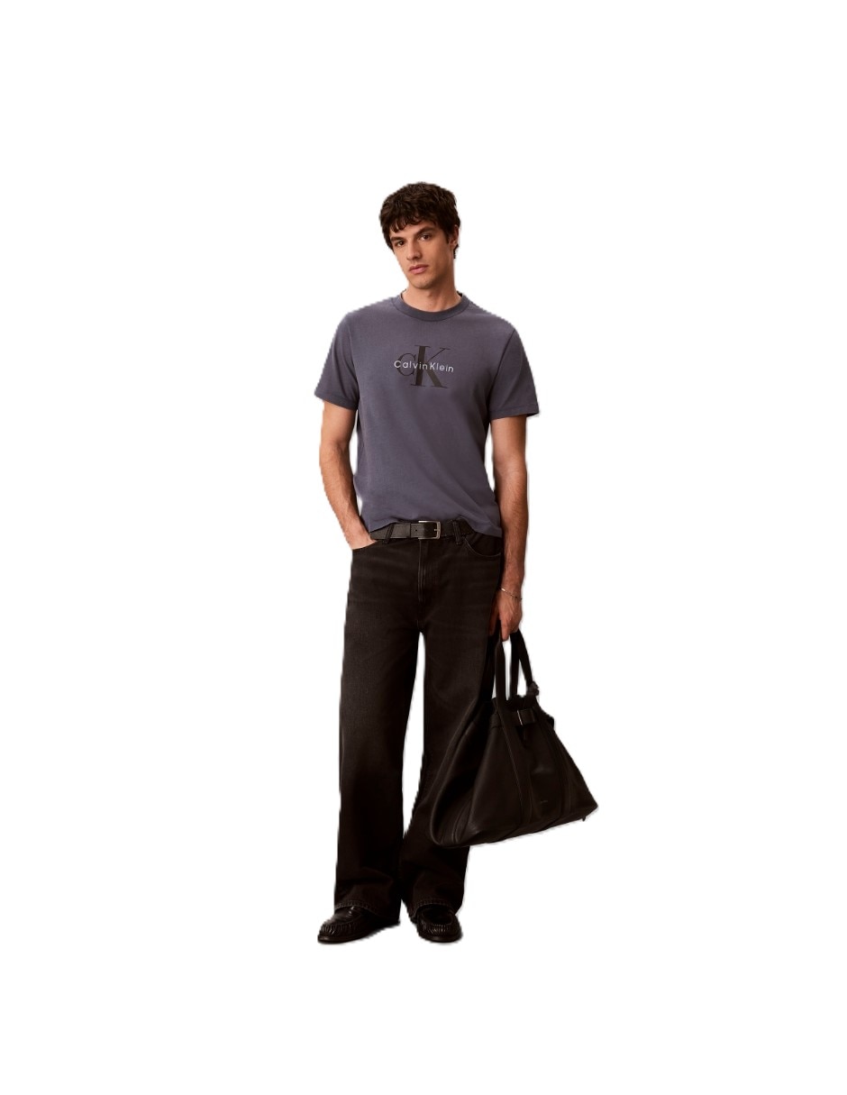 Playera cuello redondo para hombre 2