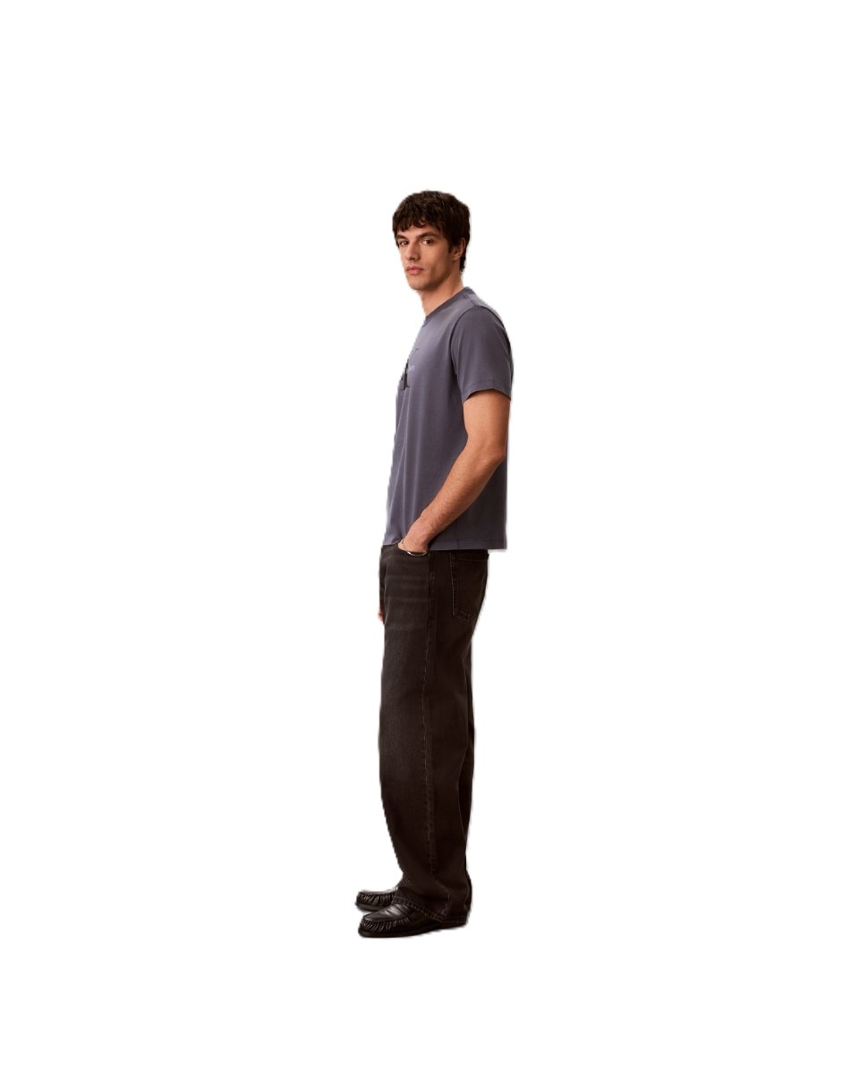 Playera cuello redondo para hombre 4
