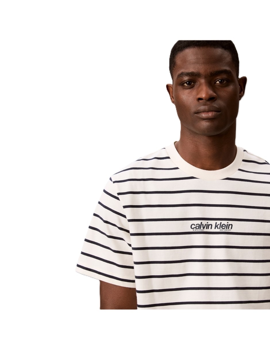 Playera Calvin Klein cuello redondo para hombre 3
