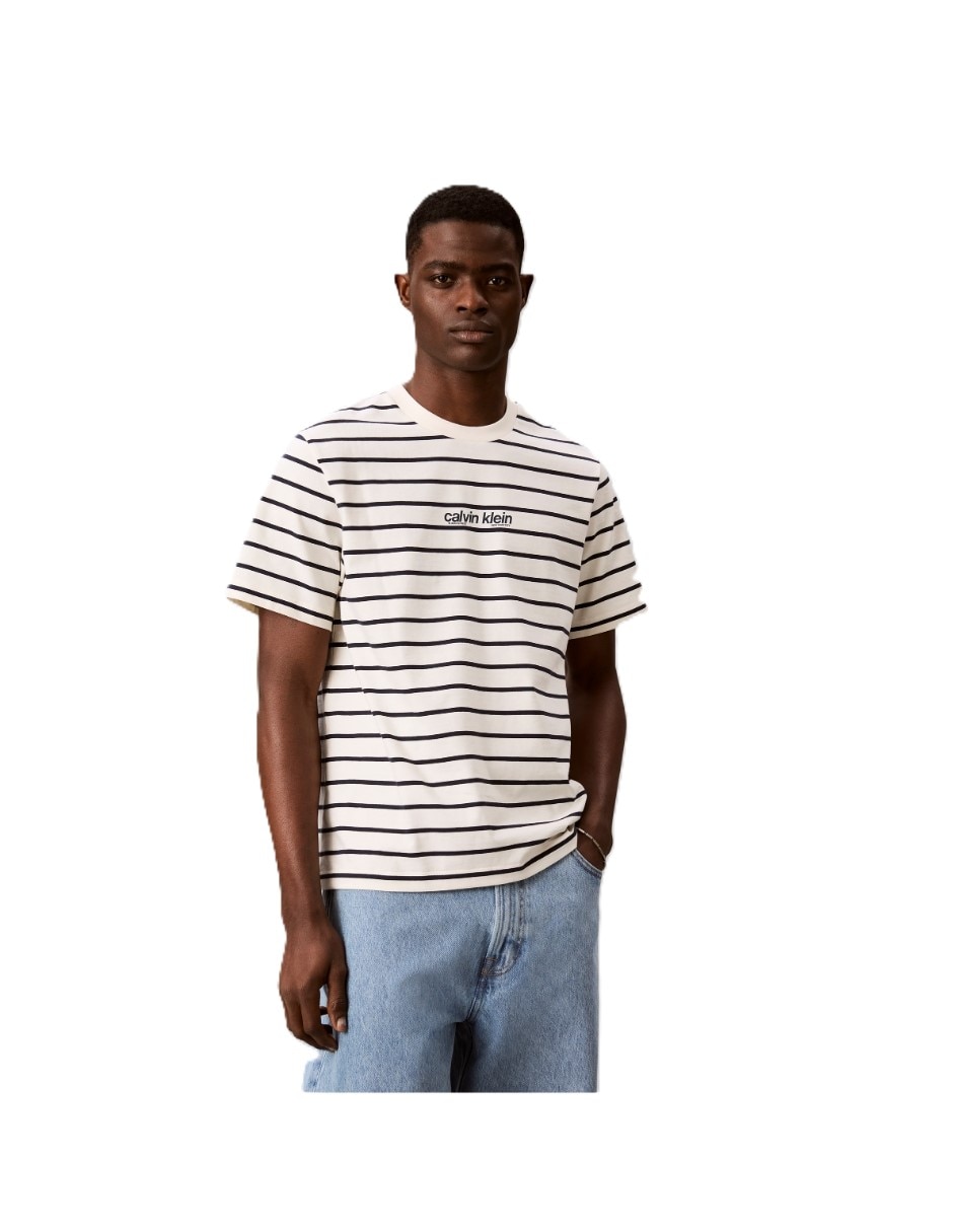 Playera Calvin Klein cuello redondo para hombre 5
