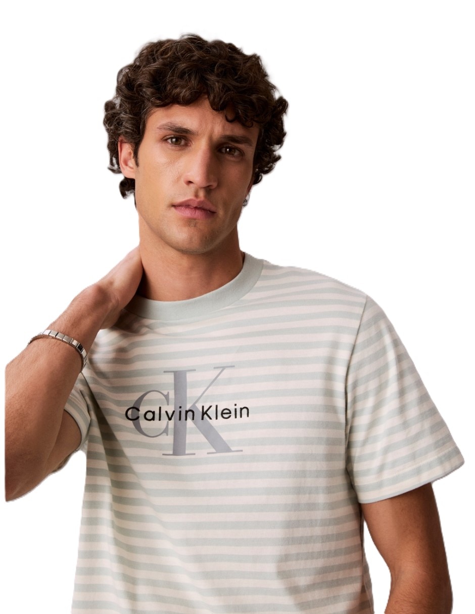 Playera calvin klein cuello redondo para hombre