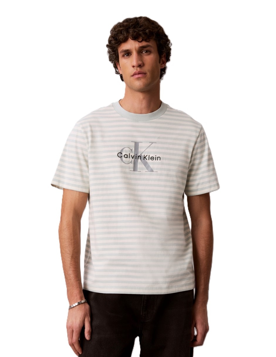 Playera calvin klein cuello redondo para hombre