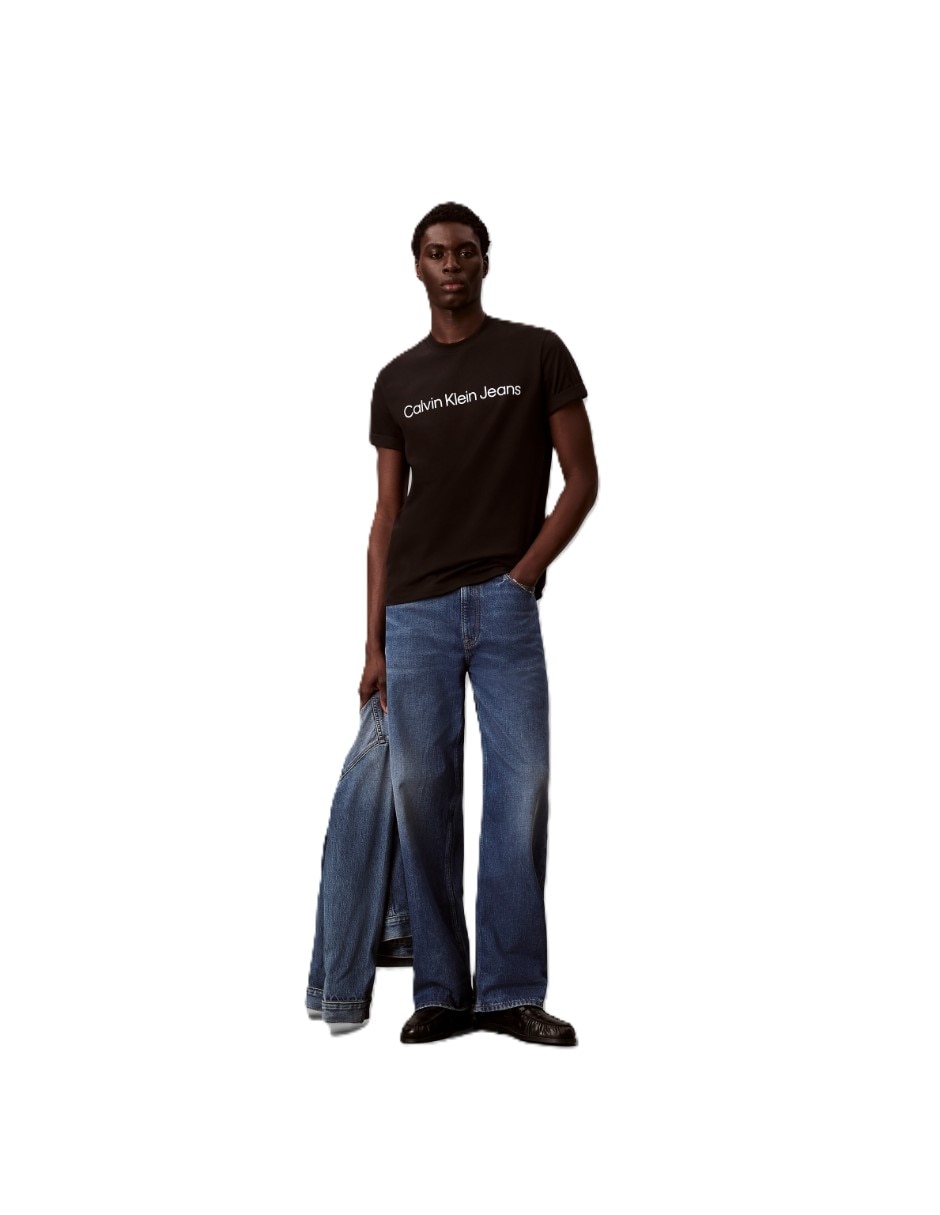 Playera calvin klein cuello redondo para hombre Playera calvin klein cuello redondo para hombre