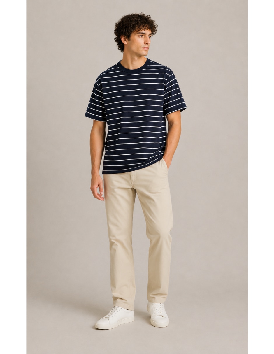 Playera 12286846 cuello redondo para hombre 3