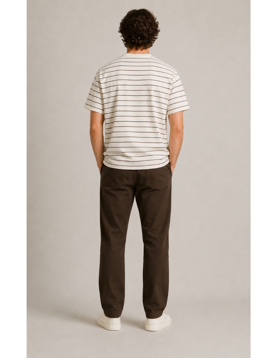Playera cuello redondo para hombre 3