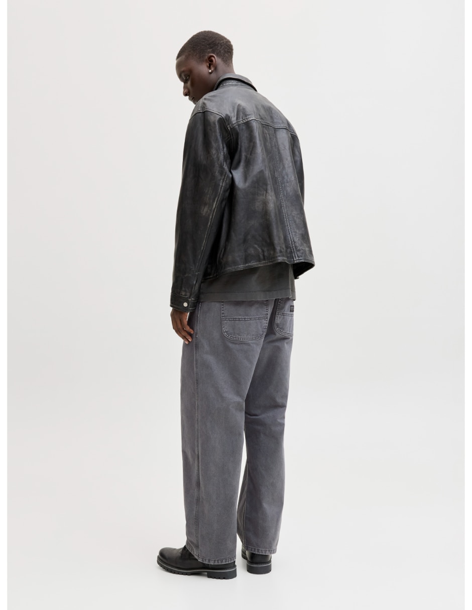 Pantalón cargo regular de algodón para hombre 5