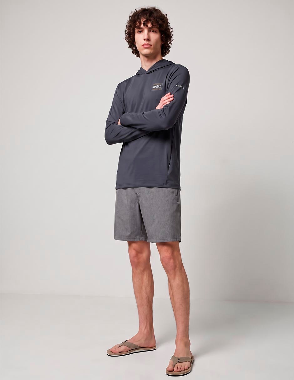 Wetshirt estampado logo para hombre 1