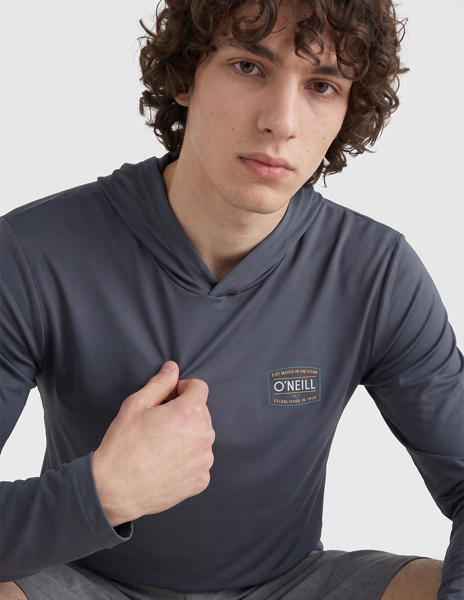 Wetshirt estampado logo para hombre 3
