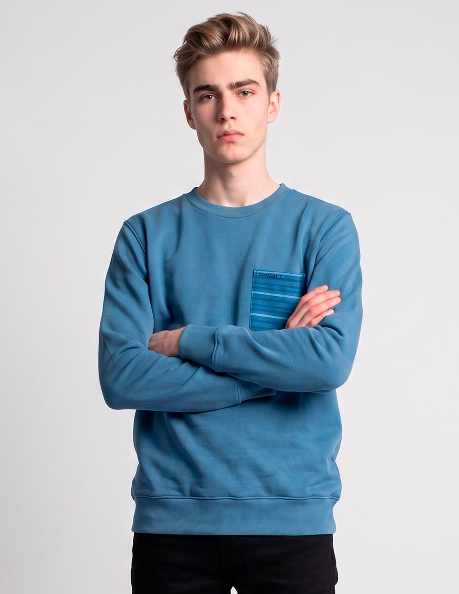 Sudadera casual cuello redondo para hombre