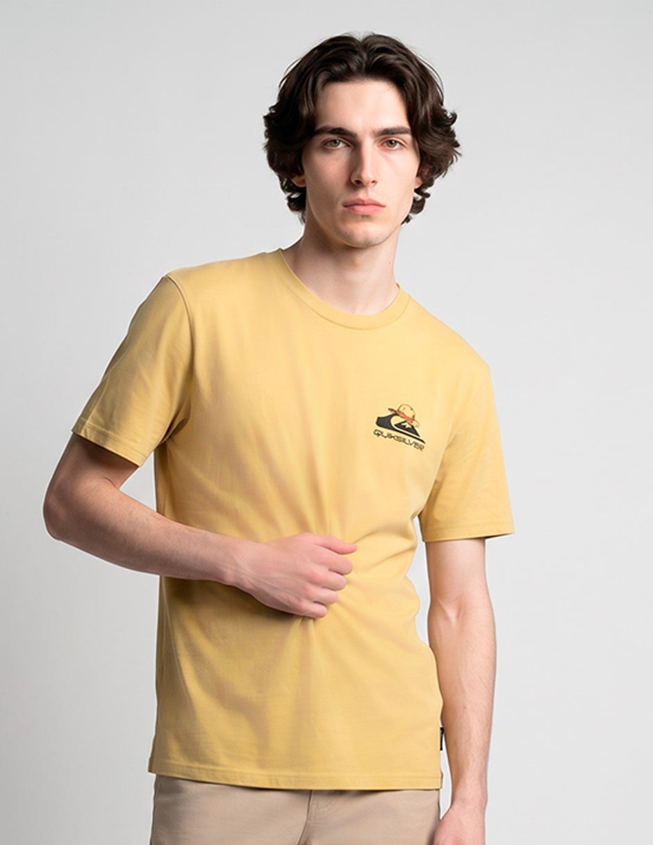 Playera quiksilver one piece cuello redondo para hombre