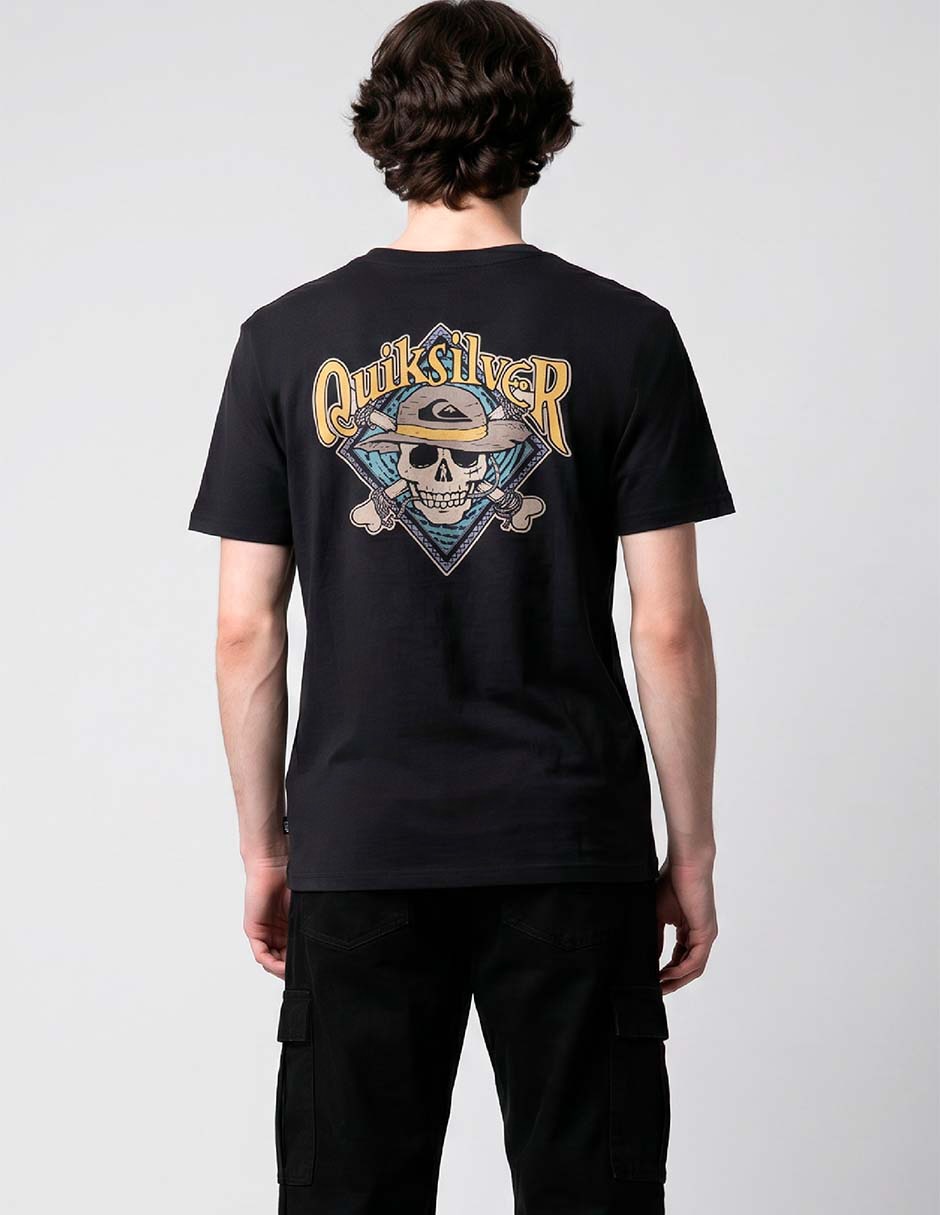 Playera quiksilver opqs pirates island ss cuello redondo para hombre