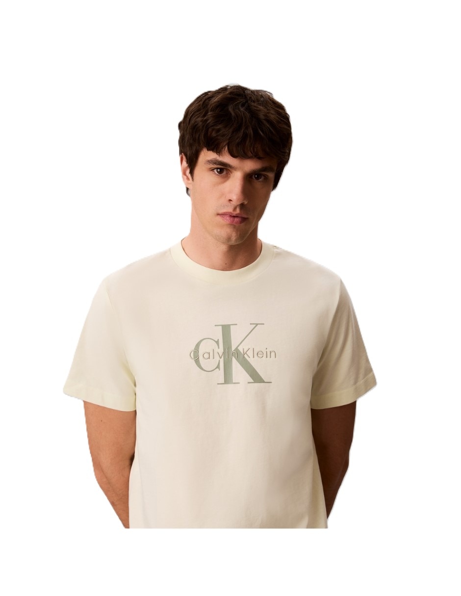 Playera cuello redondo para hombre