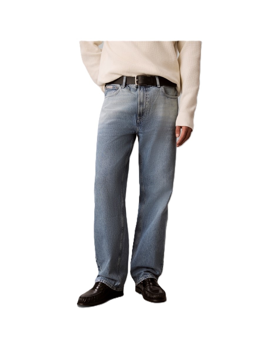 Jeans regular regular calvin klein 4rg702g-zab lavado ninguno para hombre
