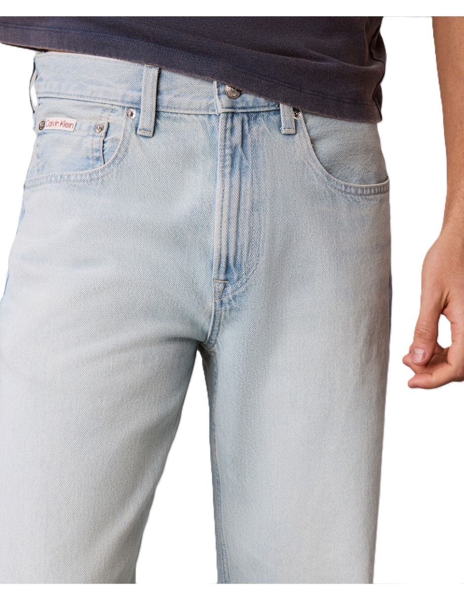 Jeans regular regular calvin klein 4rg701g-za5 lavado ninguno para hombre