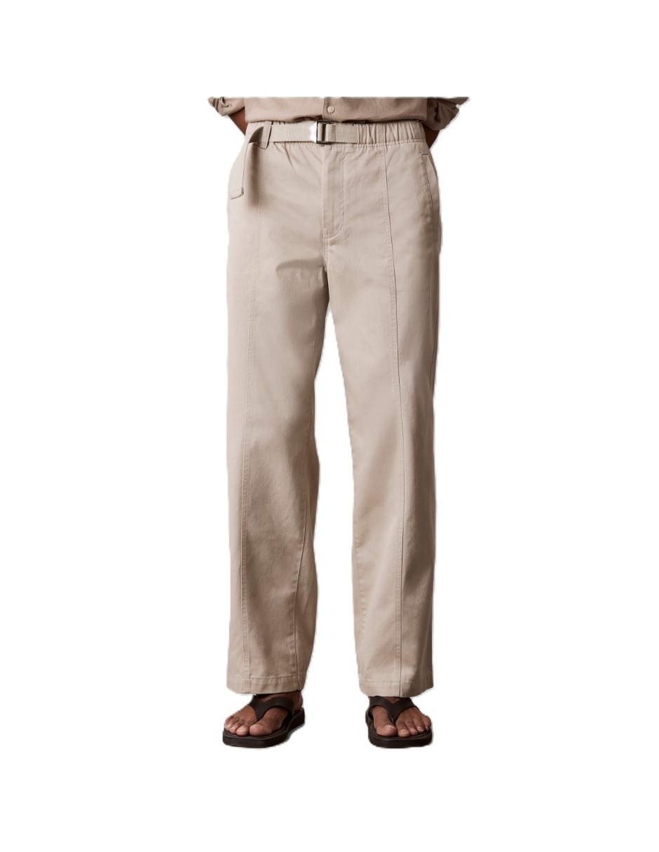 Pantalón casual de vestir regular calvin klein de algodón para hombre