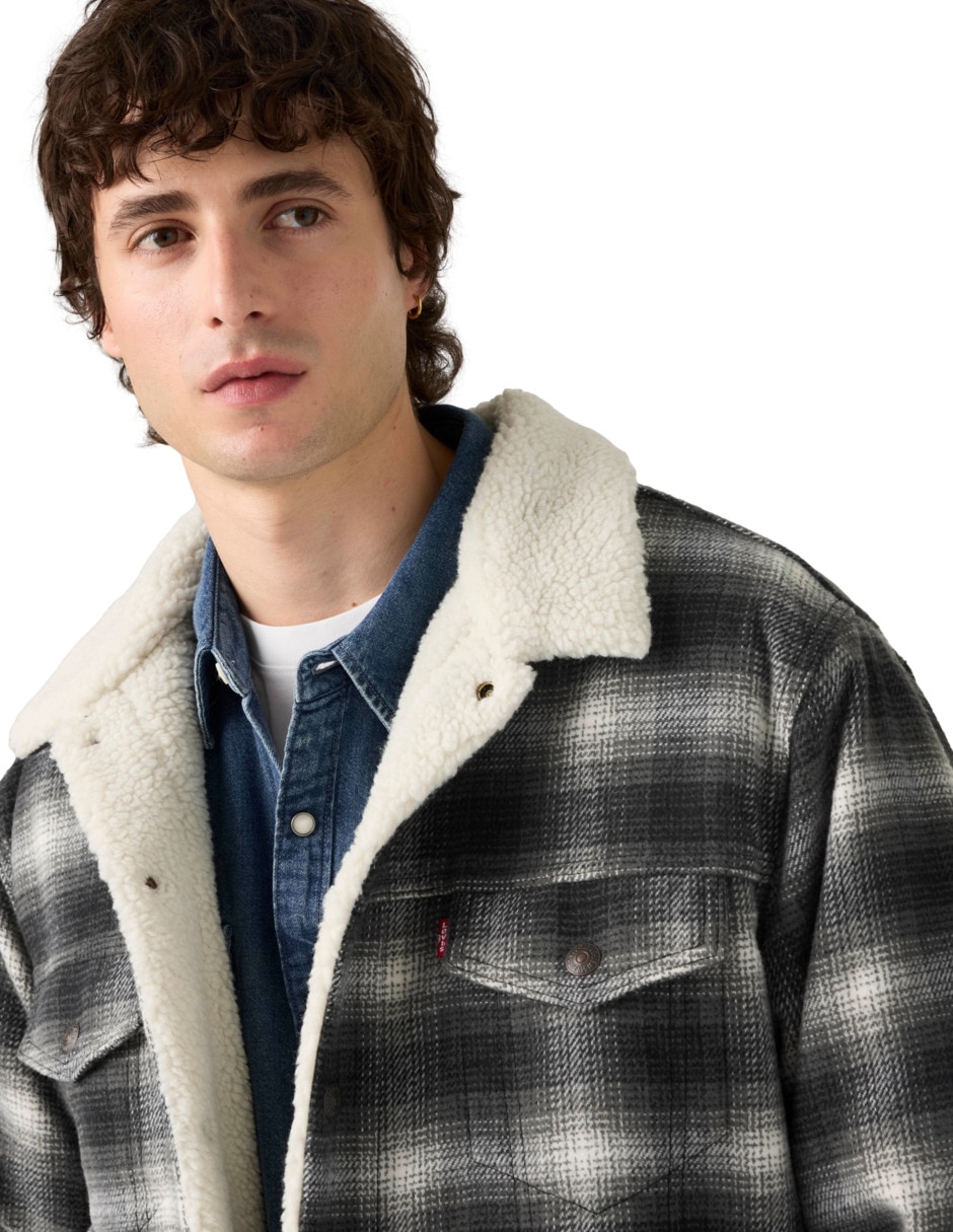 Chamarra casual de algodón para hombre 4