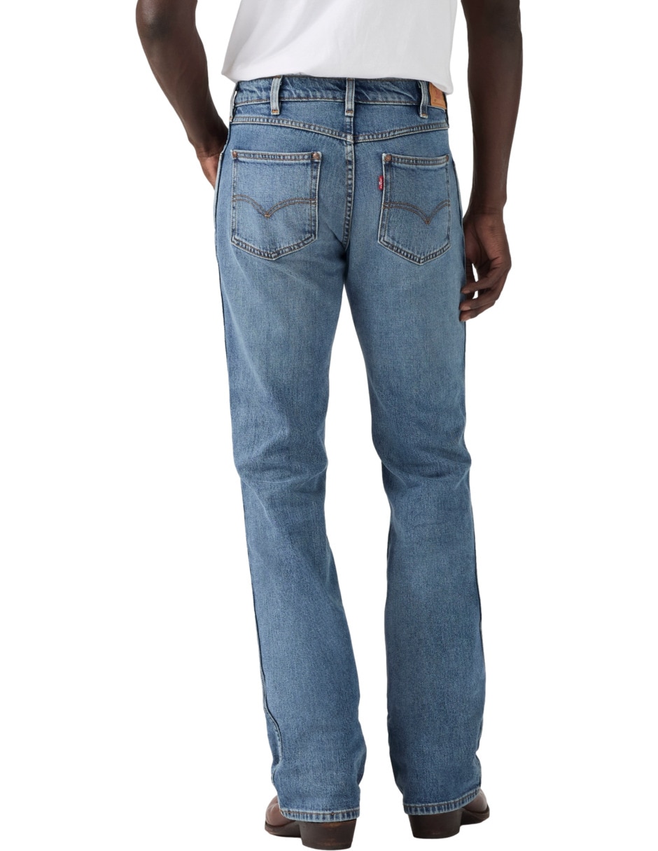 jeans bota 537 lavado medio para hombre 4
