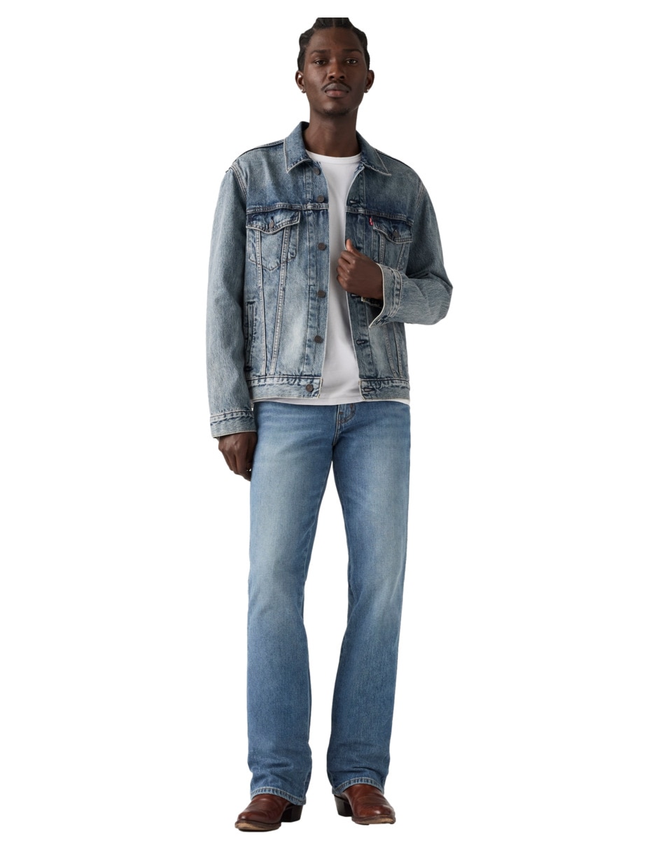jeans bota 537 lavado medio para hombre 2