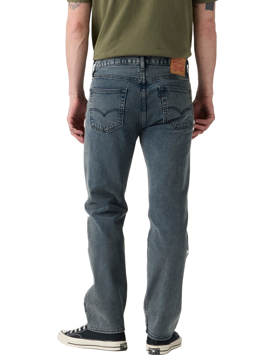 Jeans regular 501 lavado obscuro para hombre 3