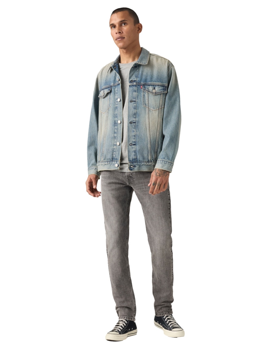 Jeans slim 512 lavado obscuro para hombre 4