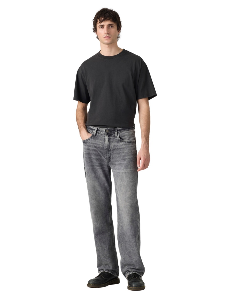 Jeans loose 565 lavado obscuro para hombre 5