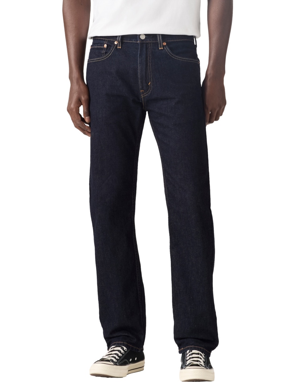 Jeans regular Levi's 505 lavado obscuro para hombre
