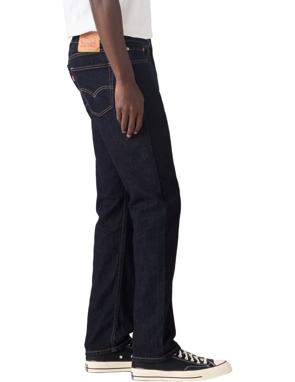Jeans regular Levi's 505 lavado obscuro para hombre