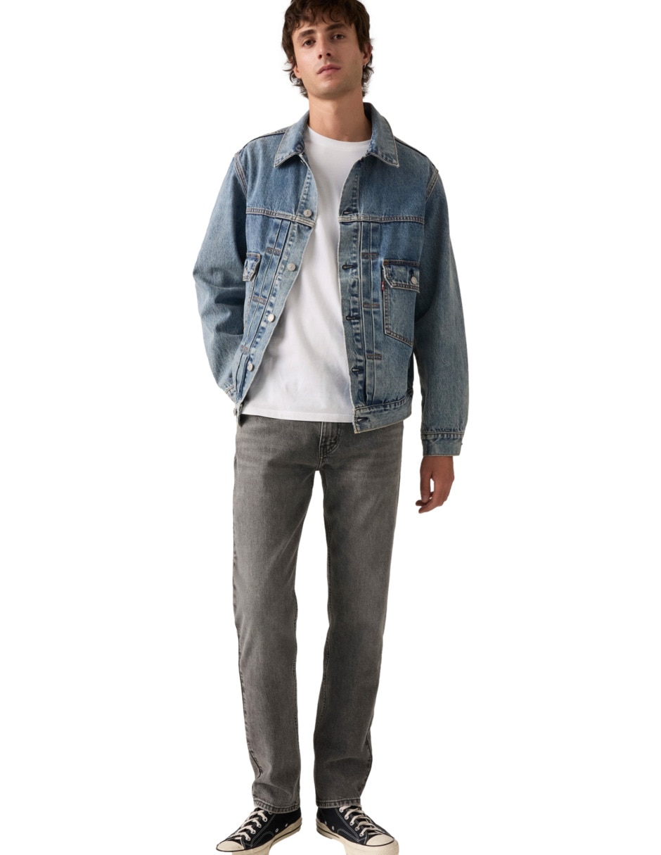 Jeans taper Levi's 502 lavado obscuro para hombre