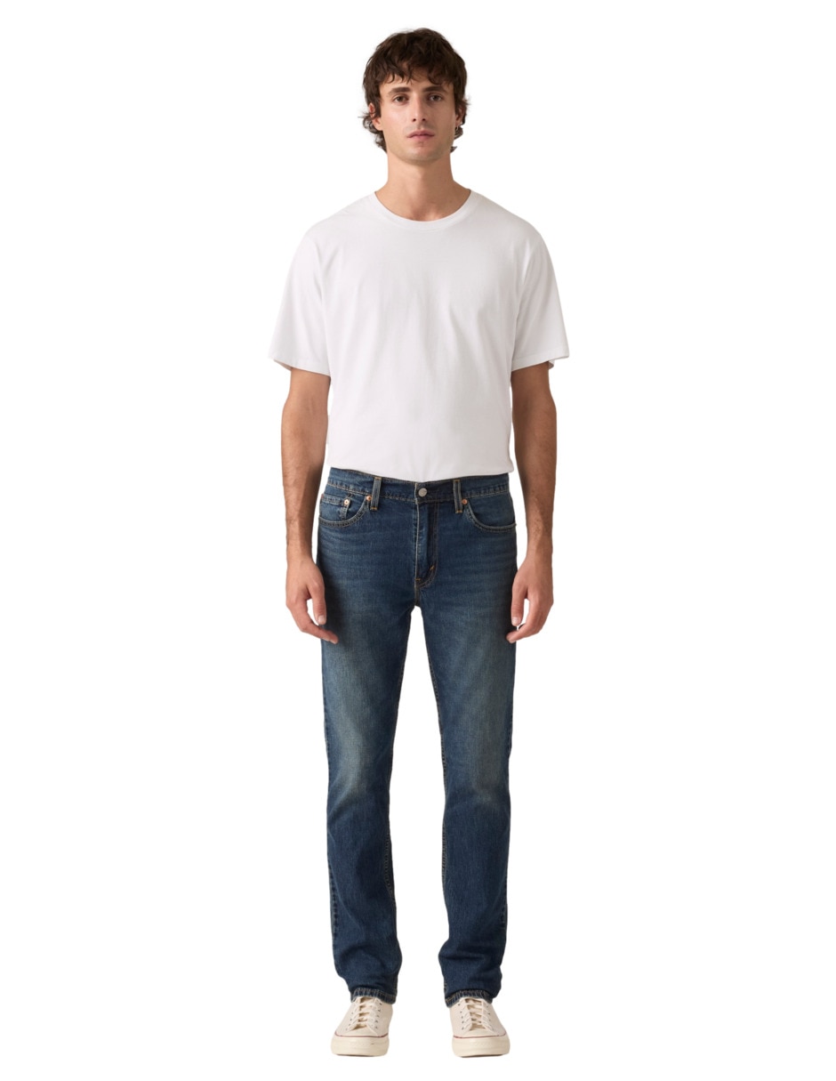 Jeans slim Levi's 511 lavado obscuro para hombre