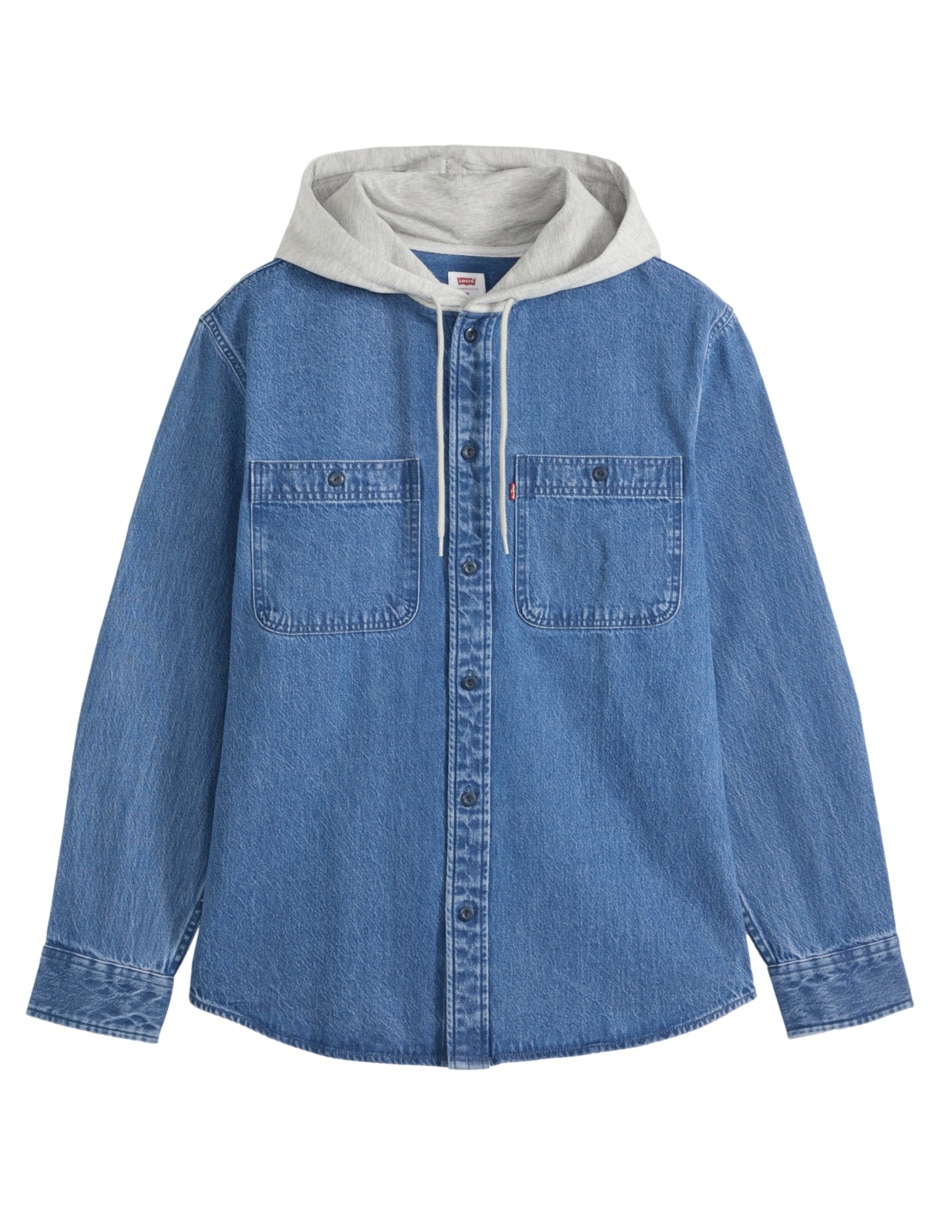 Camisa de algodón manga larga para hombre 2