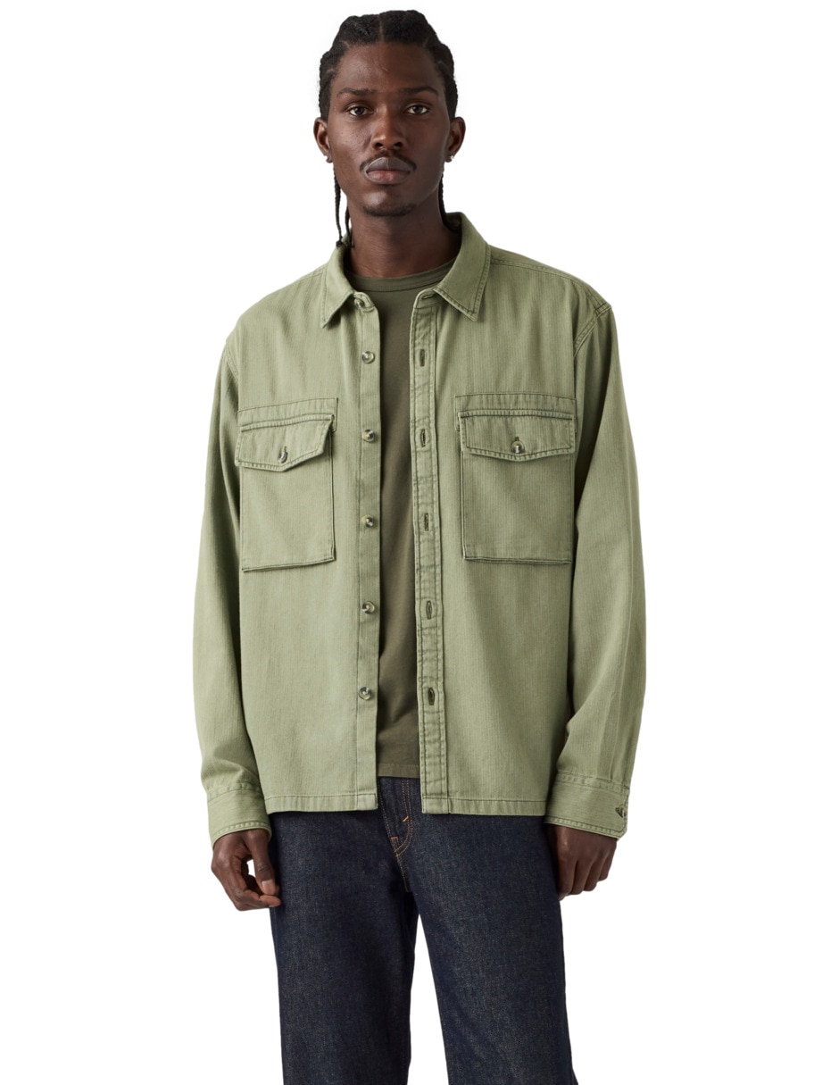 Camisa casual manga larga para hombre Camisa casual manga larga para hombre