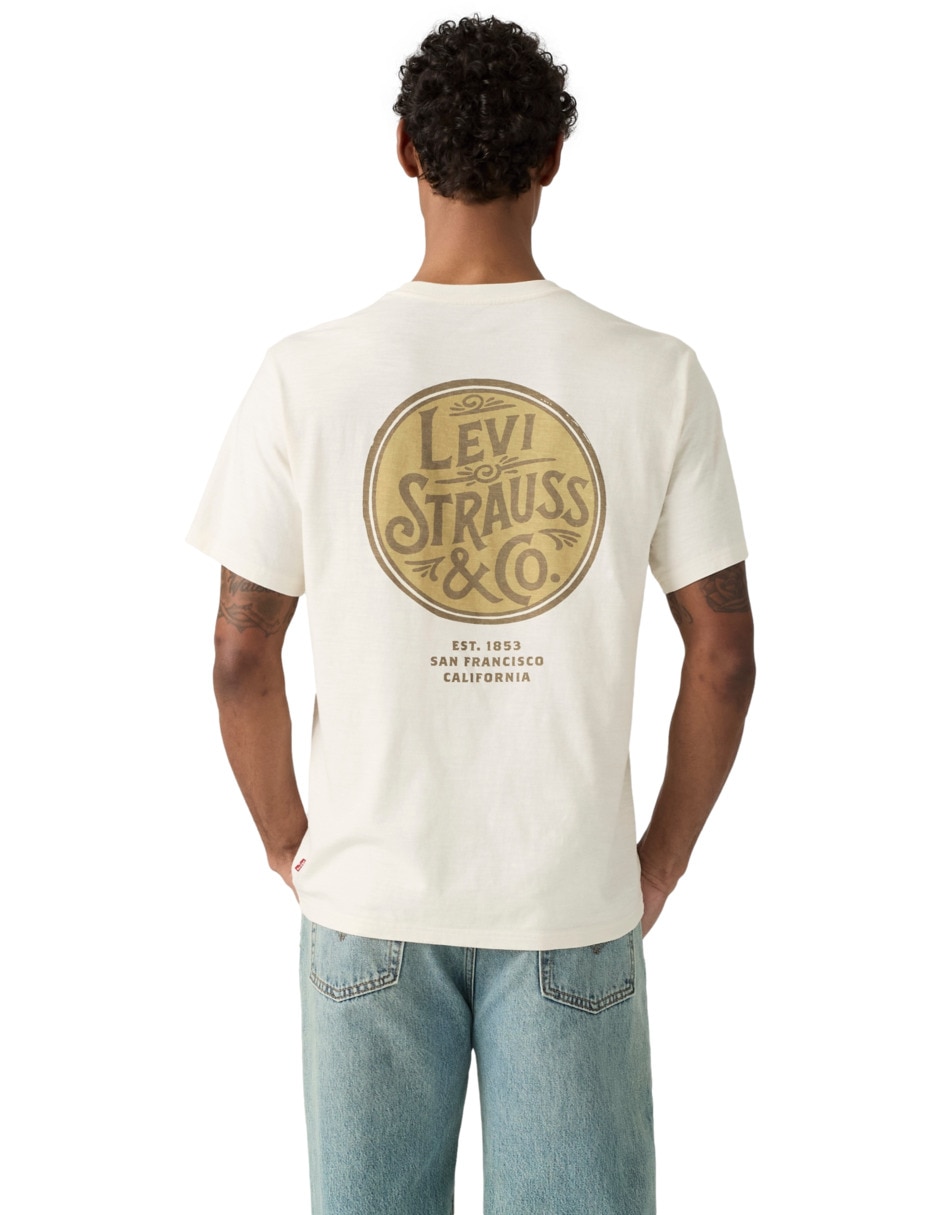 Playera cuello redondo para hombre 2