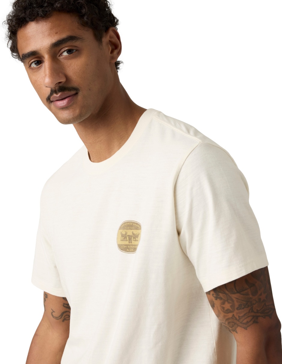 Playera cuello redondo para hombre 3