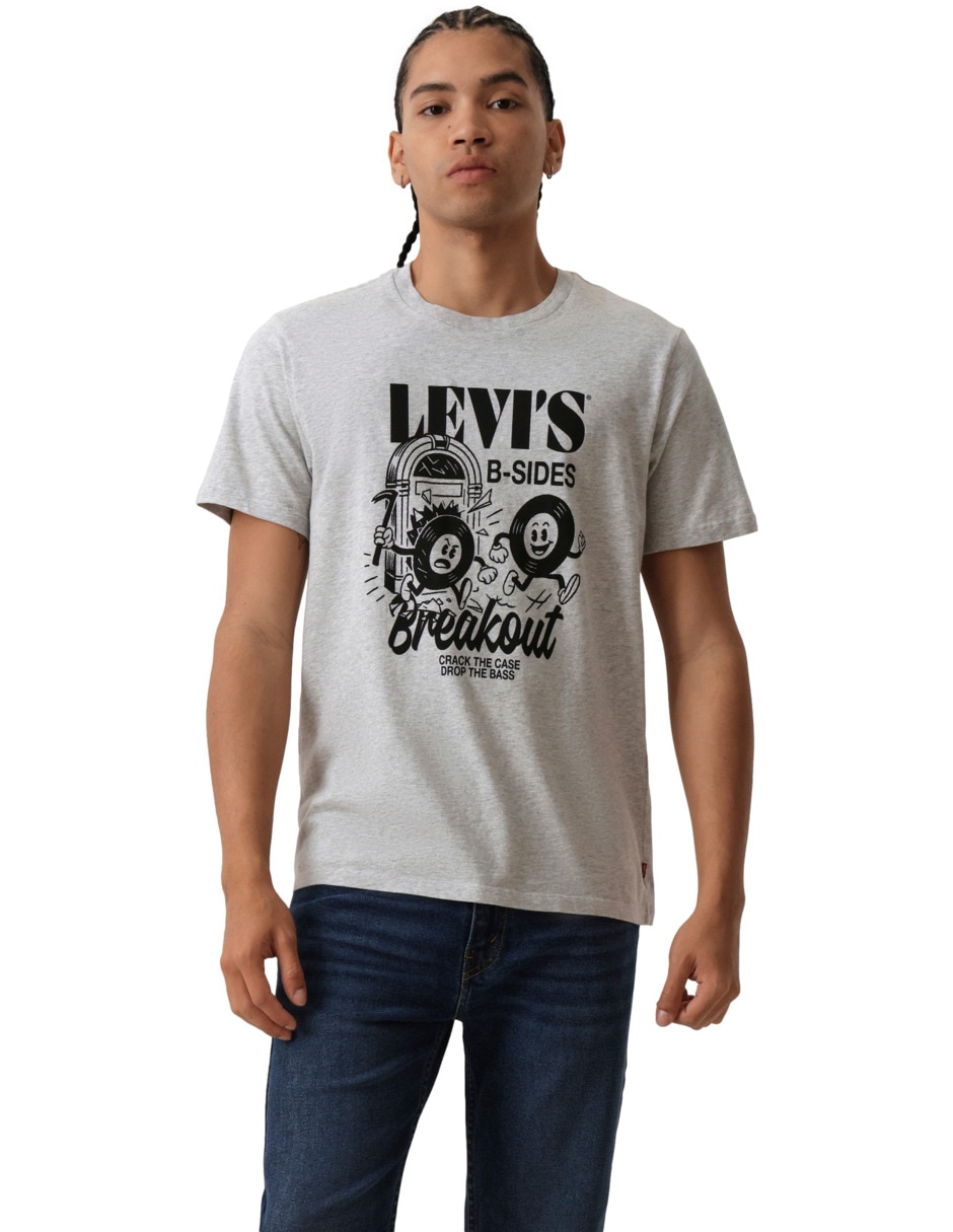 Playera manga corta para hombre