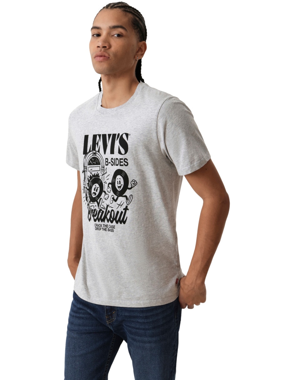 Playera manga corta para hombre
