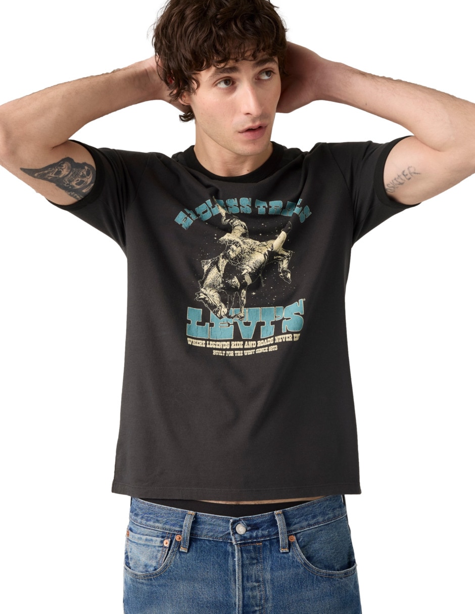 Playera manga corta para hombre 3
