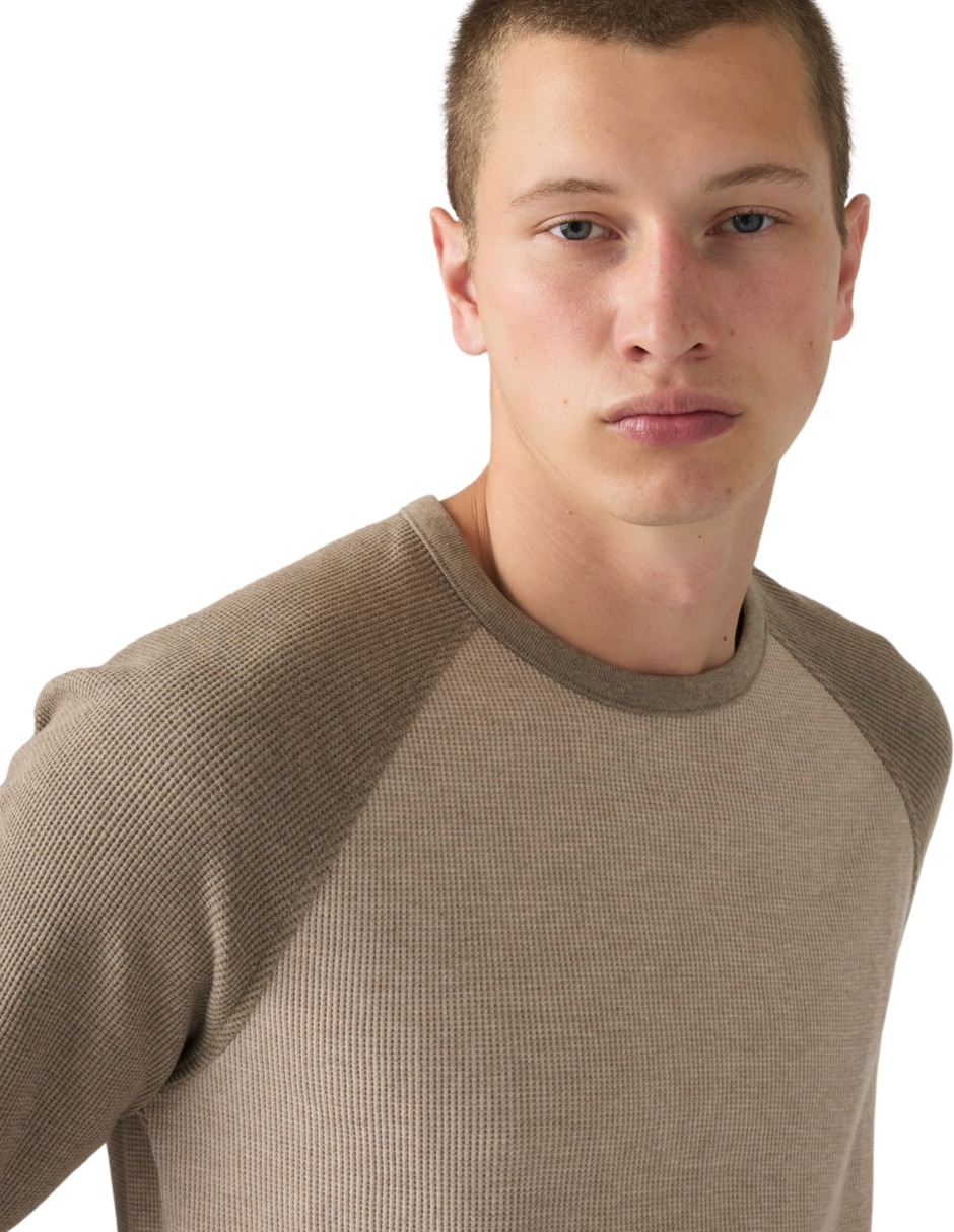 Playera manga larga para hombre