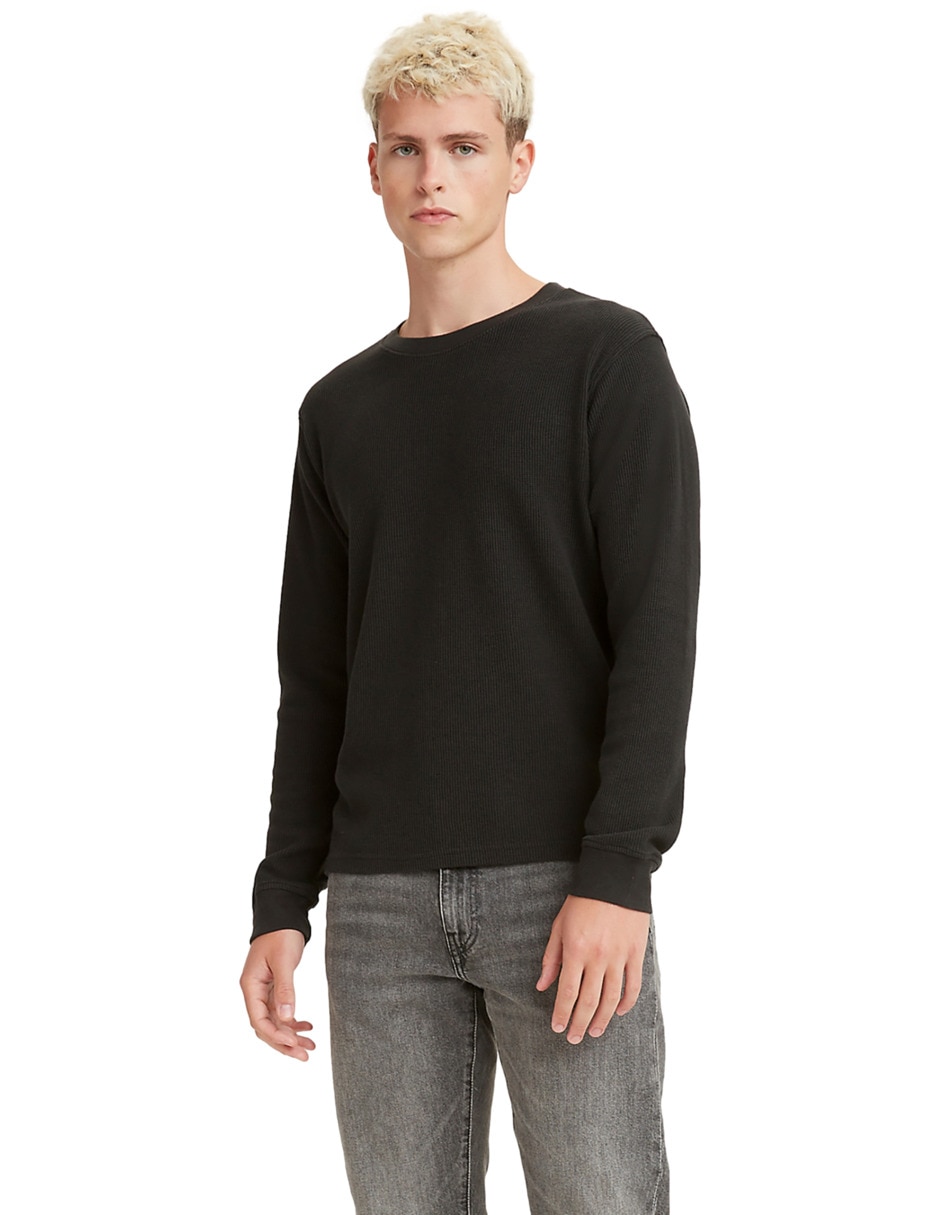 Playera manga larga para hombre